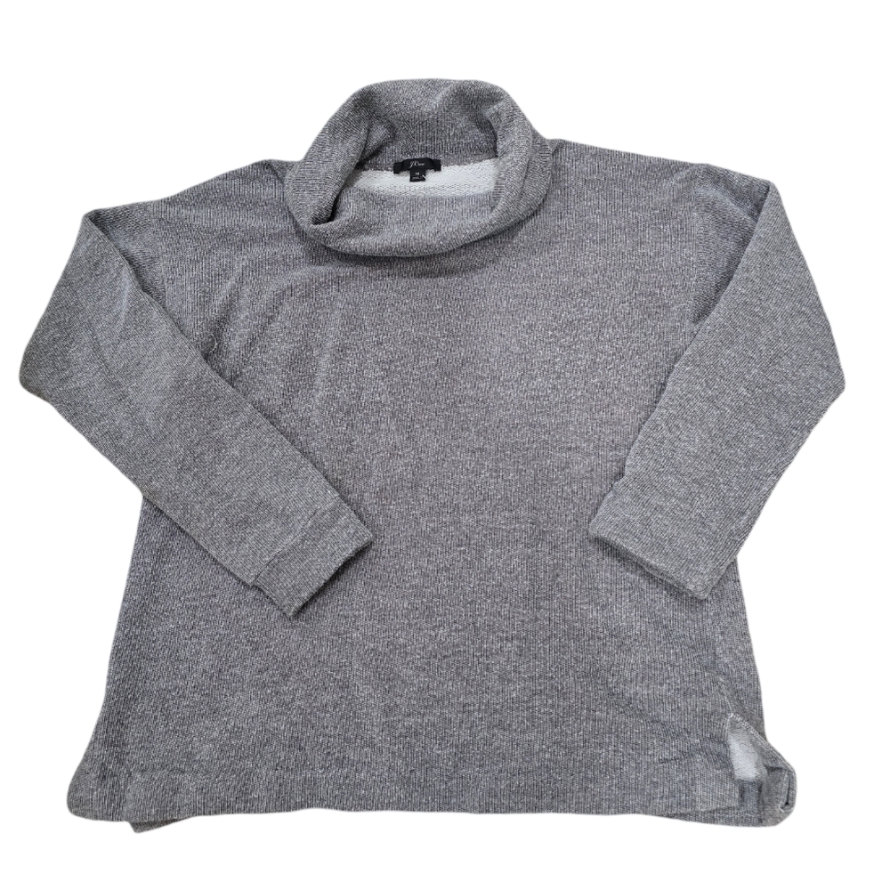 J.‎ Crew Funnelneck Fleece Sweatshirt